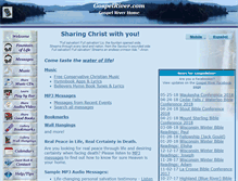 Tablet Screenshot of gospelriver.com